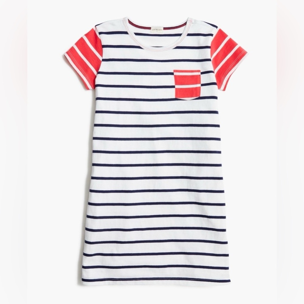 J. Crew Pocket T-Shirt Dress
100% Cotton Sz 7 Girls
Very Good Condition